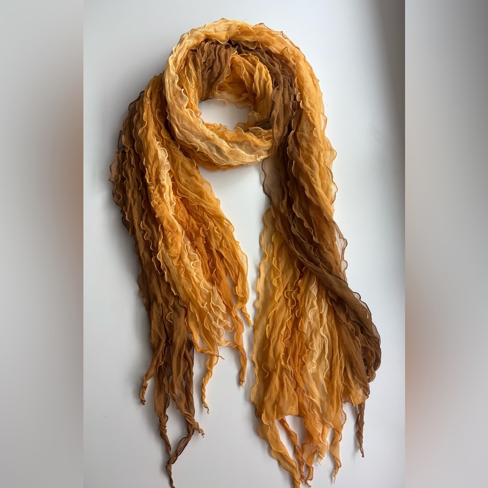 Elegant Ombre Basile Scarf